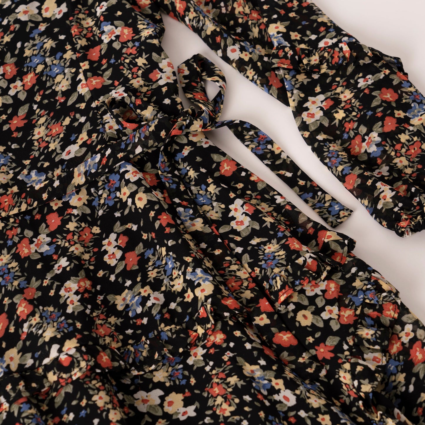 Lantana Floral Ruffle Dress